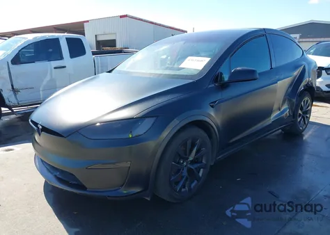 2024 Tesla Model X Long Range z USA, uszkodzony, nr VIN 7SAXCDE58RF436419